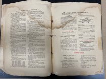 Page 5 and 6 of Program for Pioneer Jubilee