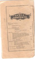 Pamphlet of Weights and Measures Table of Contents
