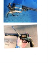 1001 Revolver disassembled