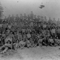 Railroad constuction crew - Fort Assinniboine