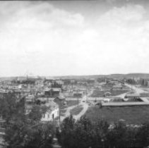 Panorama taken from the Courthouse looking east
