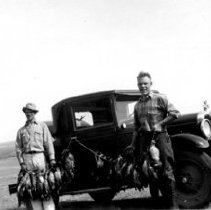 Al Lucke & LaRue Thomas at Massey's Reservoir