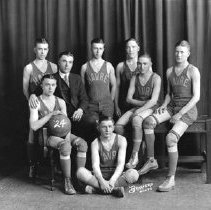 HHS Boys Basketbal Team 1924