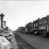 1st St. east from 2nd Ave.