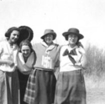 Annabel MacKenzie Cowan, Thelma Holliday, Marilla Whitlock, Ann O'Neil