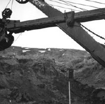 Long George Francis Hideout - after construction began.