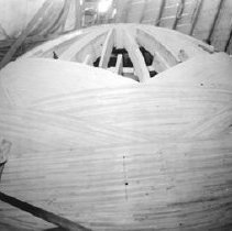 Dome form - gate house in tunnel