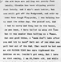 Letter to Johnny Brinkman