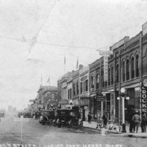 First St. east from 2nd Ave.