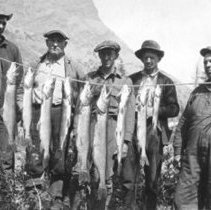 Fishing at lake Sherbourne
