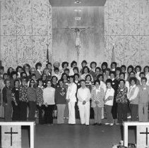 Women at Catholic Retreat