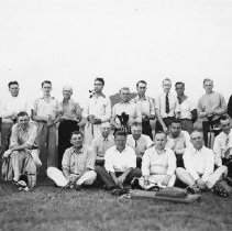 Golfers at the Havre County Club