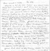 Letter from Don Tulloch