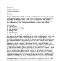 Lawrence Therriault's family story