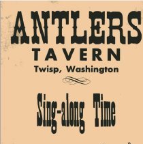 Antlers Tavern Sing-along book
