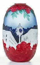 Pilgrim Glass - 8th Street Viaduct: The Rose