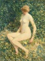 Childe Hassam - The Butterfly