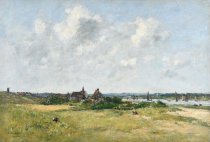 Eugene Boudin - Sand Dunes, Estaples