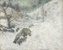 John Twachtman - Horseneck Brook in Winter