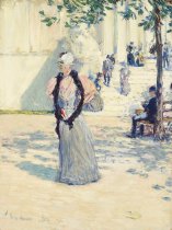 Childe Hassam - Figures in Sunlight