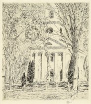Childe Hassam - The Church at Old Lyme