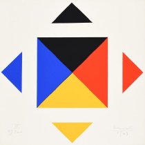 Max Bill - Untitled (IV) from "7 Scarious" Portfolio