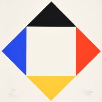 Max Bill - Untitled (VII) from "7 Scarious" Portfolio