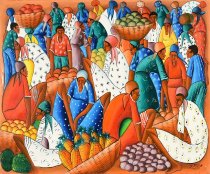 Y. Seraphin - Market Scene