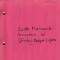 Ancestors of Shirley Knight-Lopz