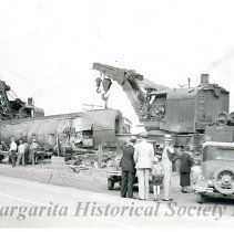 Train wreck in Santa Margarita