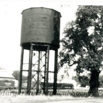 Water tank at the Santa Margarita Southern Pacific Railroad Depot