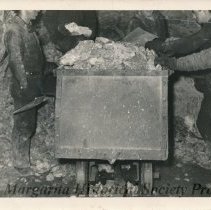 rock cart on SPRR tunnel cave in
