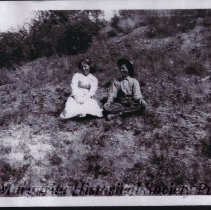 unknown people oon hillside