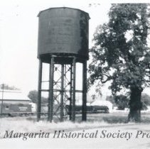 Water tank at Depot