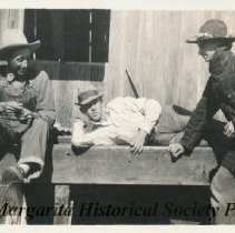Bill Epperly, Conrad, and Bullock in Creston 1919