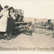 Conrad, Martinez and Blackie at Almond Orchard Creston 1919