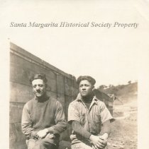 Arthur and Ernie Pacheco at Eagle Ranch 1919