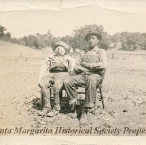 Ed Brown's shadow. Arthur Epperly 1928 Rinconada