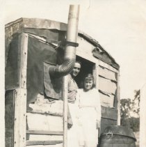 Ed Epperly and girlfriend. Rinconada 1920