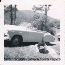 Beckie Epperly in Johnnie's (Epperly) 1953 car.