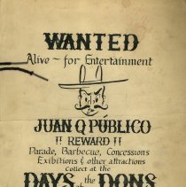 Days of the Dons Poster 1965