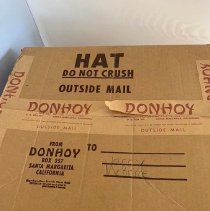 Donhoy Hat Box