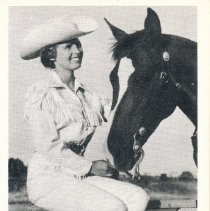 "Donhoy the hat of champions!  As worn by Queen Joan Pearson - 1954 Pendlet