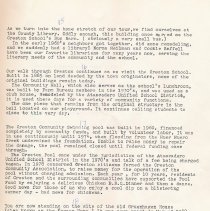 "A Walking Tour of Historic Creston".