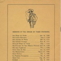 Fiesta de Santa Margarita Program 1941