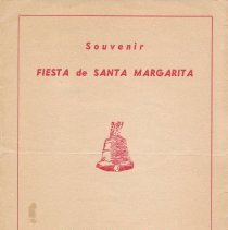 Fiesta de Santa Margarita Souvenir Program