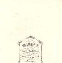 Winthrop Statue, verso