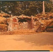 Demolition of Old Receiving Tomb