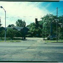 Iron perimeter fence