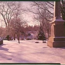 Winter 1974 Snow with Tower